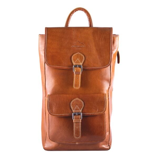 Alpenleder Rucksack SCRAMBLER Cognac, 30x47x10 cm Image