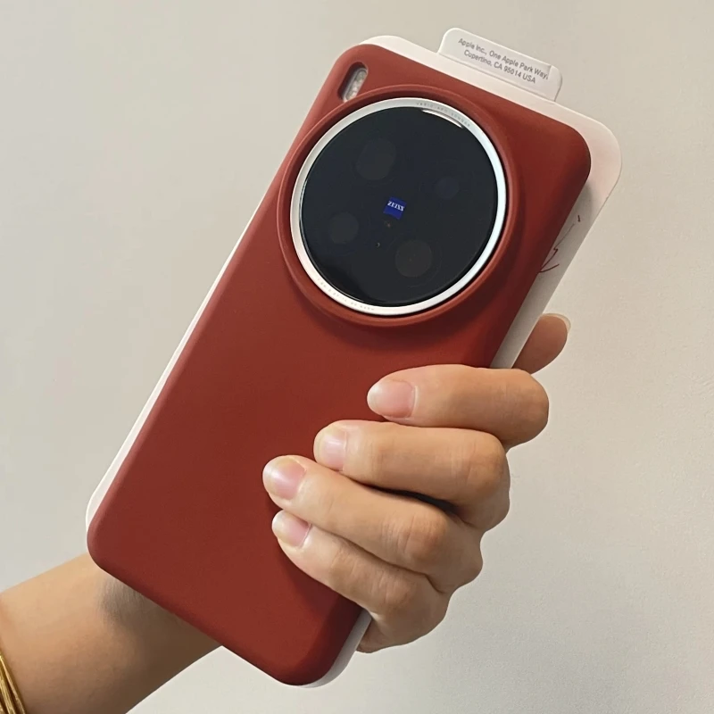 Case For VIVO X300 Pro X200 Ultra Soft Liquid Silicone Anti Fall Protection Phone Cover VIVO X200 Pro Mini X200S Shell Bumper