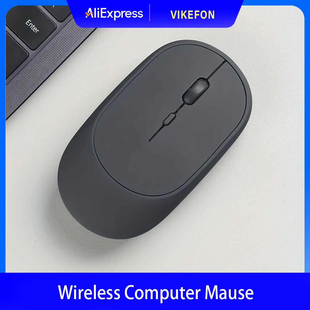 Drahtlose Maus Wiederaufladbare Maus Gamer Dual Modi Bluetooth-kompatibel 2,4G USB Stumm Mäuse Für Laptop Pad Tablet Macbook mause Image