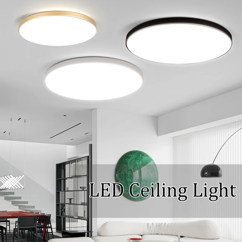 LED-Deckenleuchte mit Fernbedienung, dimmbar, Heimdekoration, LED-Deckenleuchter, Lüster, Schlafzimmer, Wohnzimmer, Dekor, LED-Leuchte