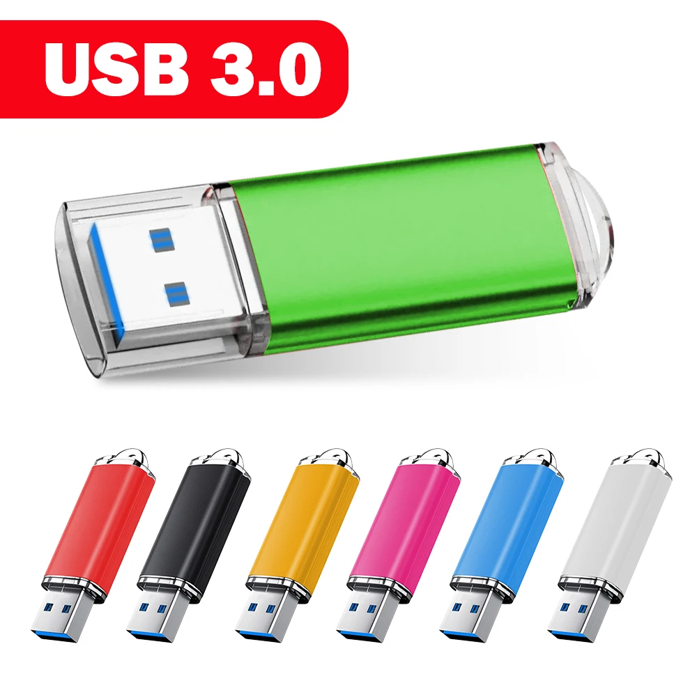 Promotion métal Usb 3.0 clé USB haute vitesse clé USB 128GB 64GB clé USB 3.0 32GB 16GB 8GB clé USB clé USB