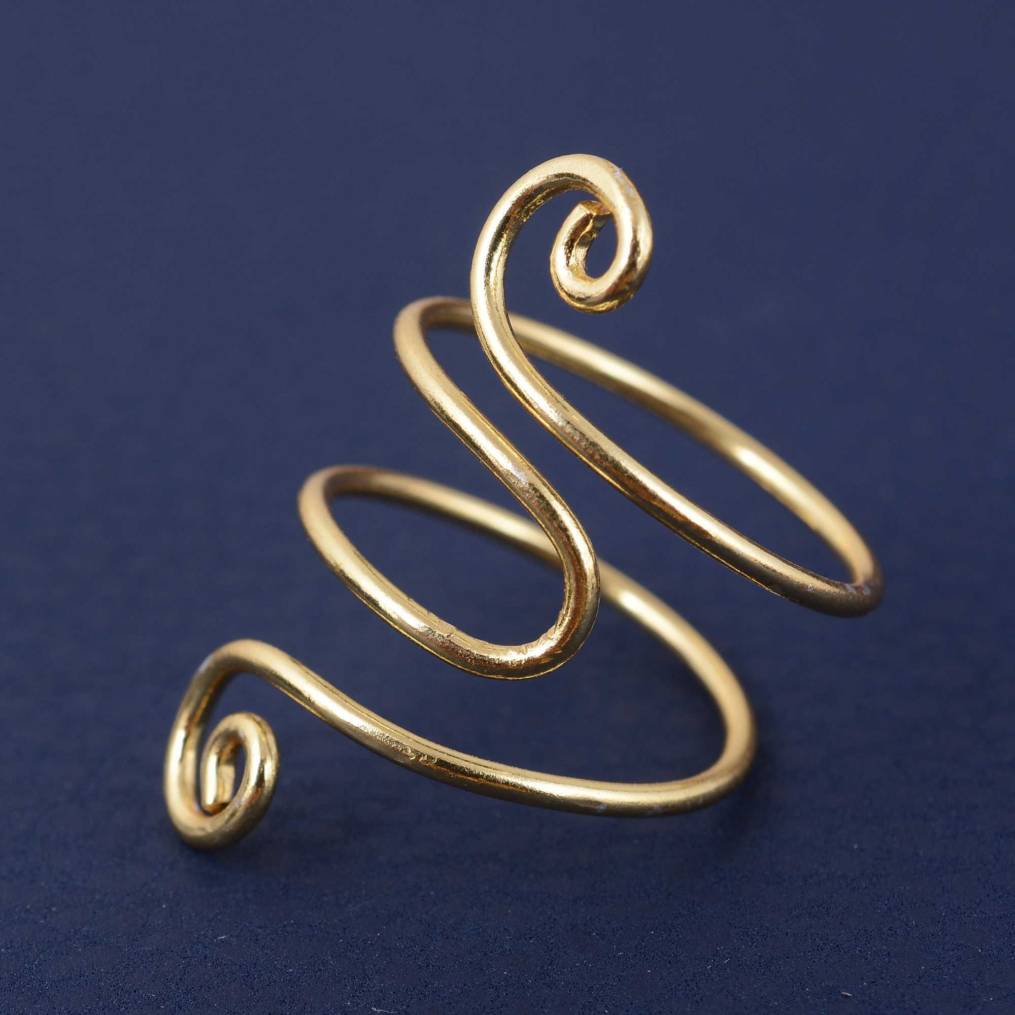 Anello semplice per artrite, anello a dito intero, anello lungo midi in argento 925 fatto a mano, anello per nocca con stecca, anello in filigrana di