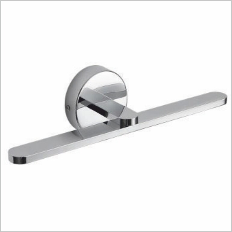 Papuq LED-Wandleuchte zur Beleuchtung von Gemälden, Spiegeln und Wandbildern 10W neutraler Lichtton 4000K glänzendes Chrom-Finish 30 cm Image