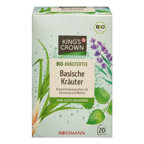 Kings Crown Bio-Kräutertee »Basische Kräuter« Tassenportion, 20 Stück Image
