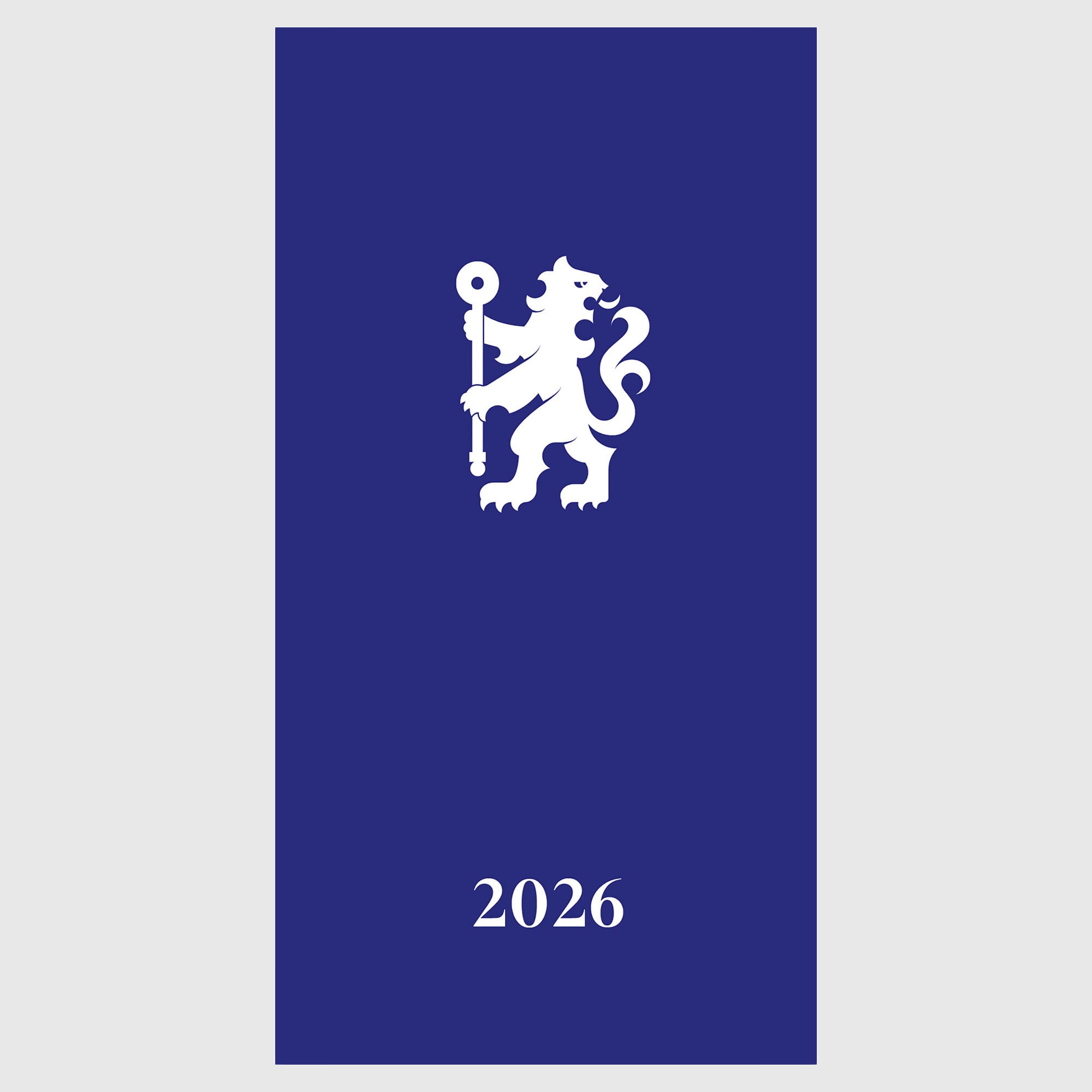 Agenda officiel Chelsea 2026 Slim