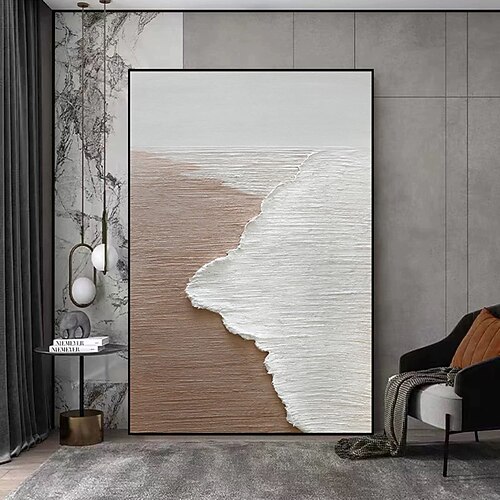 Ölgemälde Handgemalte Vertikal Abstrakt Landschaft Modern Ohne Innenrahmen (ohne Rahmen) Image