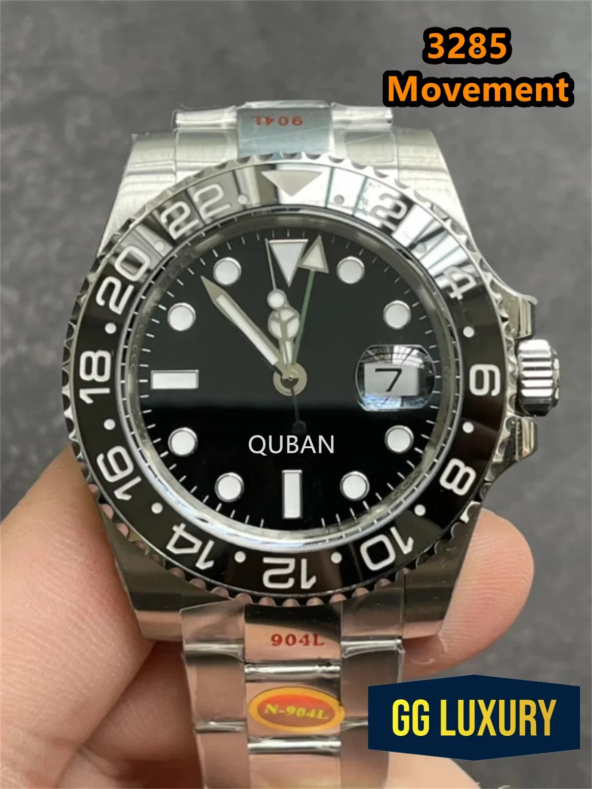 GG Luxury 3285 Movement GMT Master Automatic Mechanical Clean/Vs/ARF Factory Watch Pepsi Batman Rootbeer Sprite GMT Watch