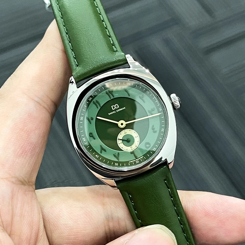 Wasserdichte japanische Quarz-Paaruhr mit Lederarmband für Damen, neueste Geschenkidee Image