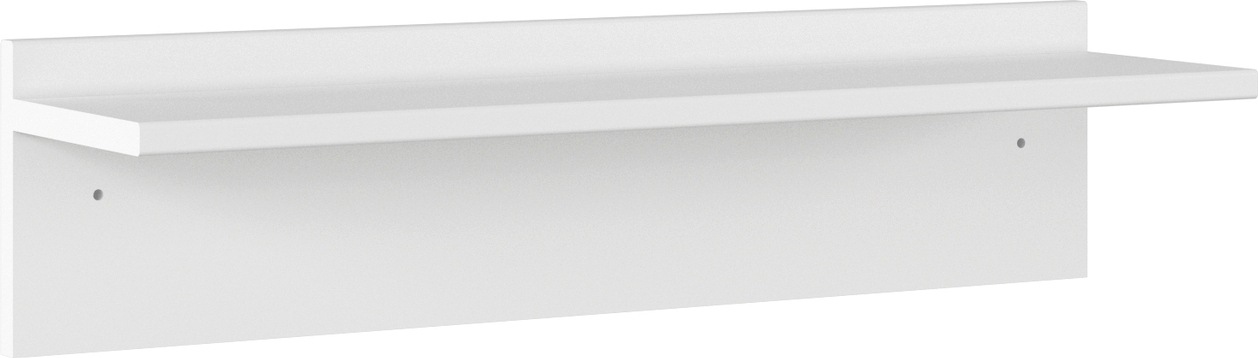 Wandregal RAUCH "Wandboard Regal Hängeregal JOEL", weiß (alpinweiß, jugendzimmer, kinderzimmer), B:92cm H:22cm T:24cm, Holzwerkstoff, Regale, praktisches Wandregal Breite 92 cm MADE IN GERMANY