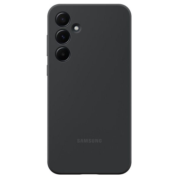 Samsung Smartphone-Hülle »Silicone Case« Galaxy A55 5G schwarz schwarz Image