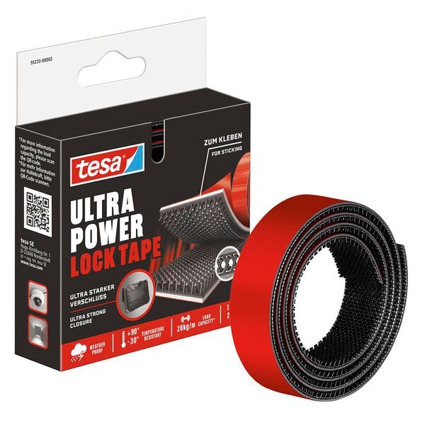 tesa Klettband »Ultra Power Lock Tape« 1 m x 25 mm Image