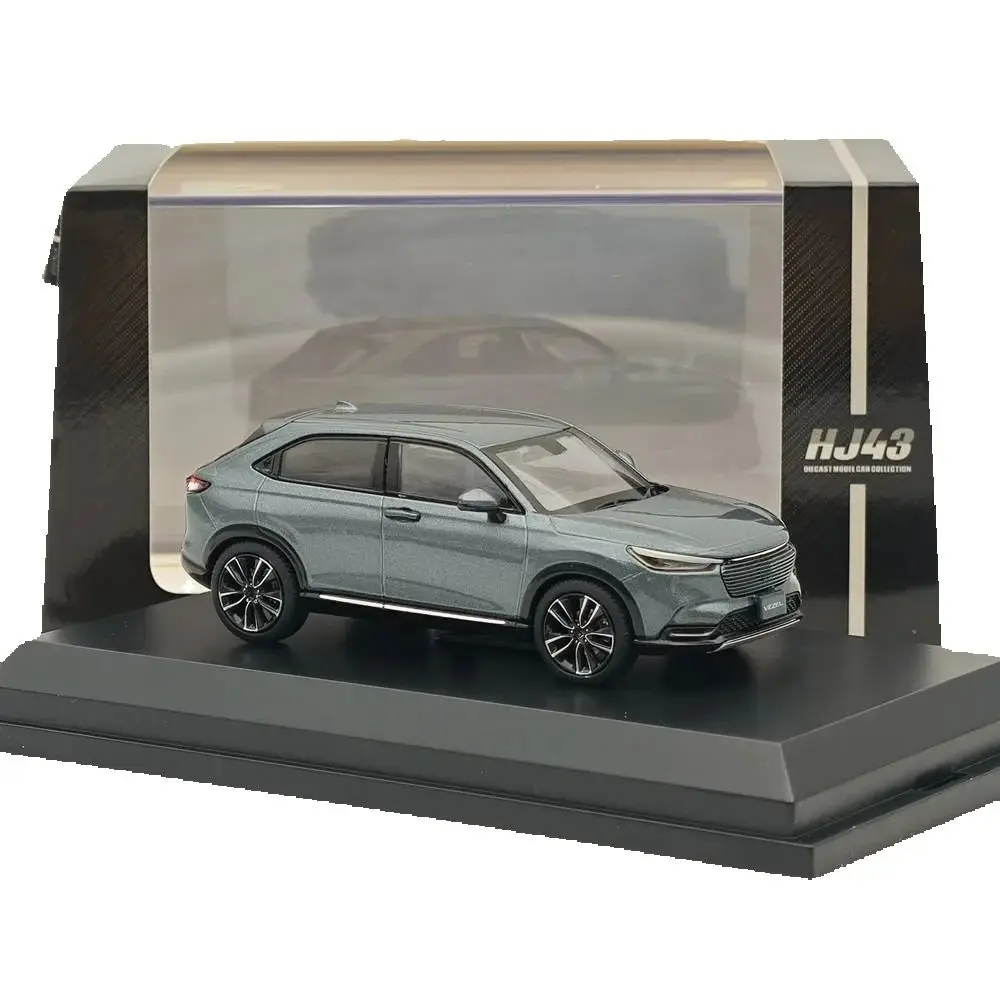 Hobby Japan 1/43 FÜR VEZEL Meteoroid Grey Metallic HJ431002GM Diecast Modelle Auto Begrenzte Sammlung Auto Spielzeug Geschenk