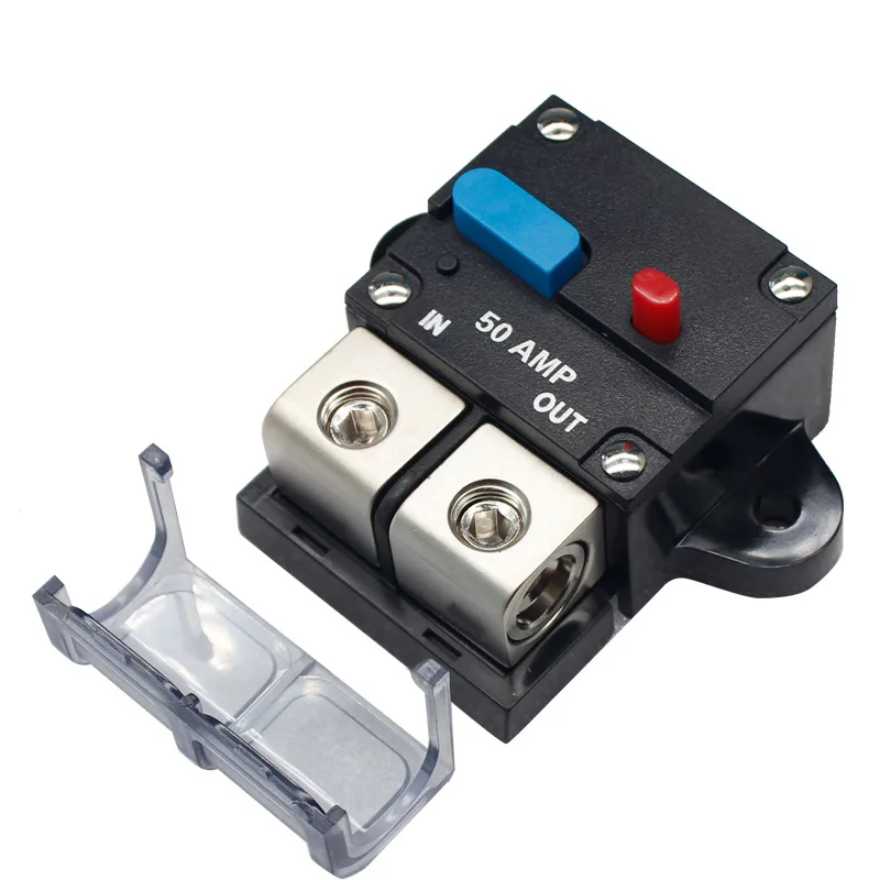 50A 60A 80A 100A 150A 200A 250A 300A AMP interruttore fusibile Reset Auto barca Auto impermeabile fusibile di sicurezza accessori
