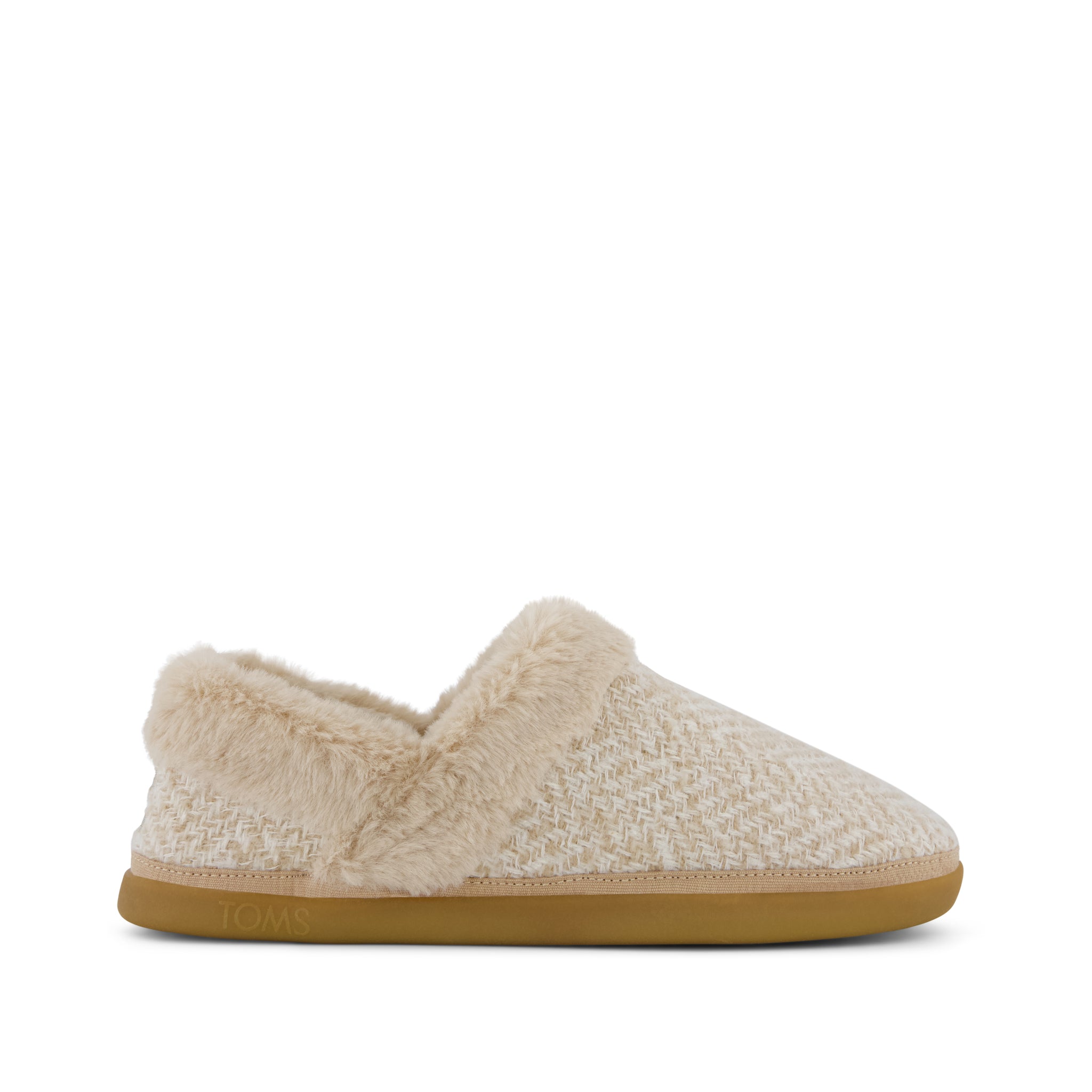 Women's Oslo Convertible Slipper Oatmeal Herringbone | Natural | Size 11 | TOMS Official Site - Shoes, Accessories, & Apparel