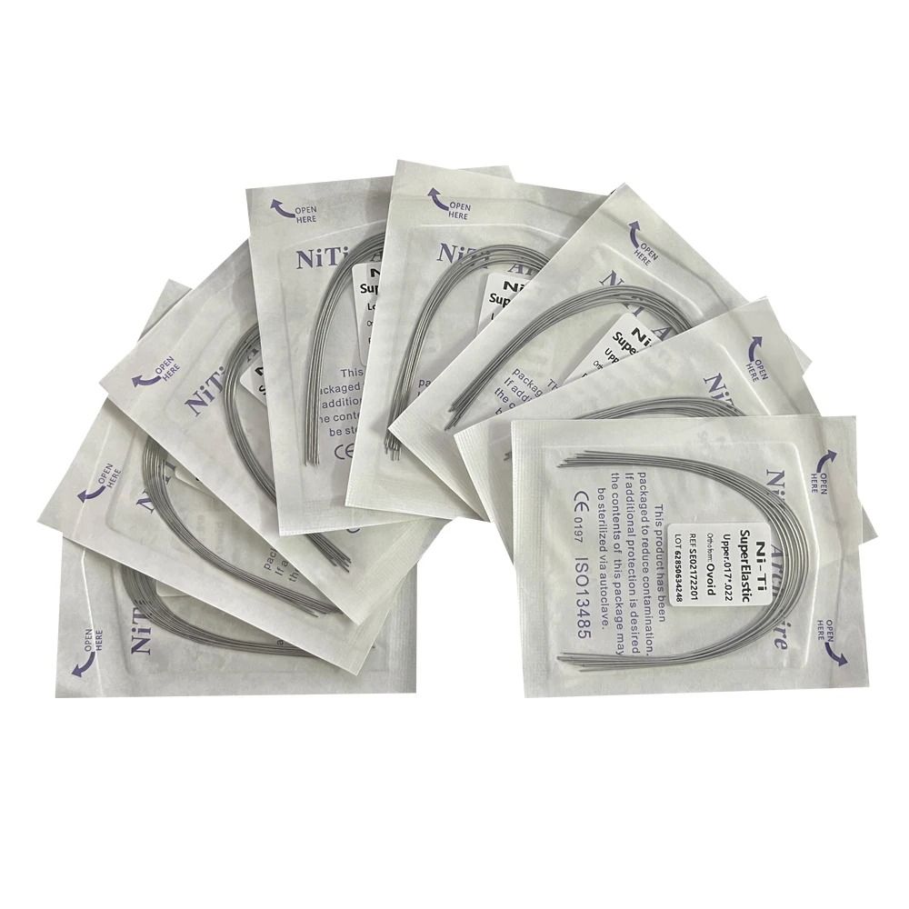 Dental Orthodontic NITI Arch Wires Set For Braces 16x22 Upper