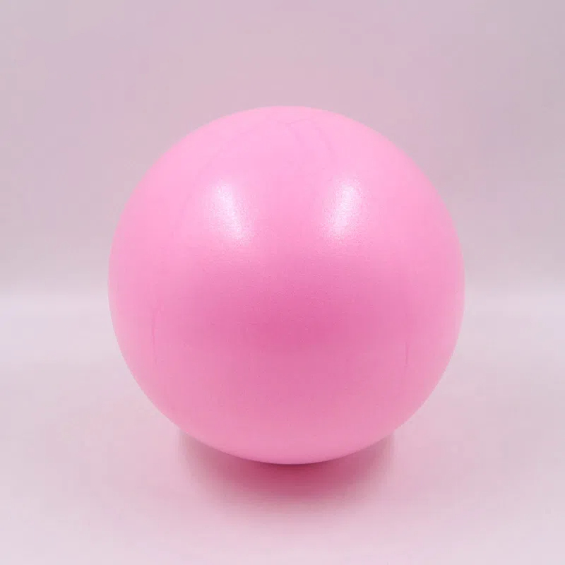 Fitness Ball With Non Slip Surface, Anti Burst Yoga Ball For Home Gym Exercise, Pilates Stability Ball, Core Workout mini Ball Purple