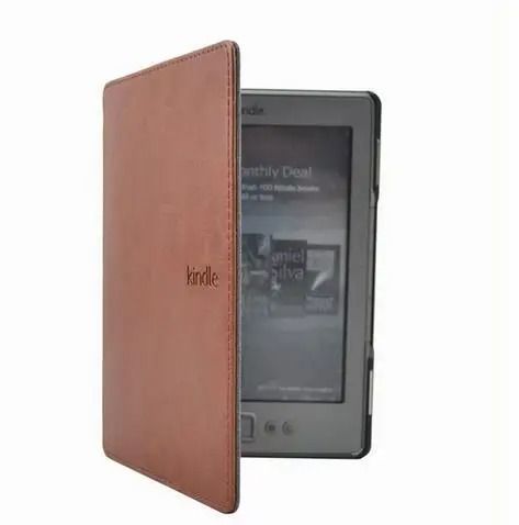 Leather Cover Case For Kindle 4 And Kindle 5 6 Inch E Reader Not Compatible With Kindle Touch color 3