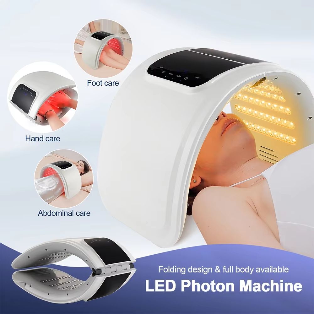 LumiRegen PDT Photon Therapy Beauty Machine Professional LED Skin Rejuvenation & Tightening Device For Face And Body C eu Plug(220 240v)