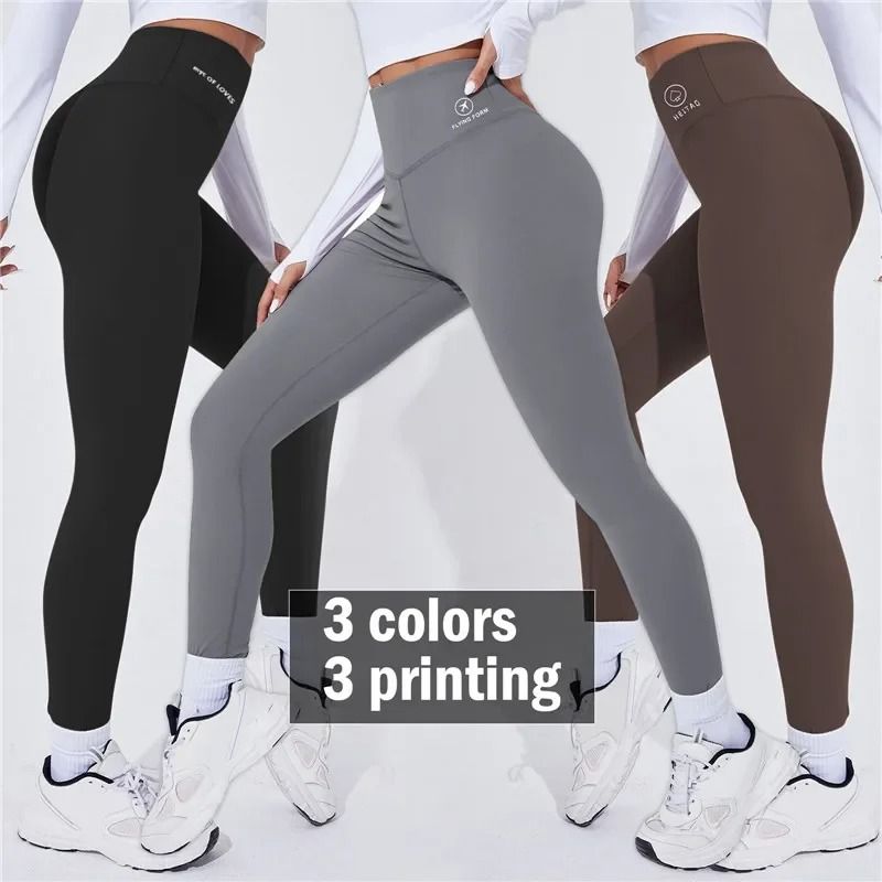 High Waist Thermal Yoga Leggings Push Up Butt Lifting Fitness Pants xl black