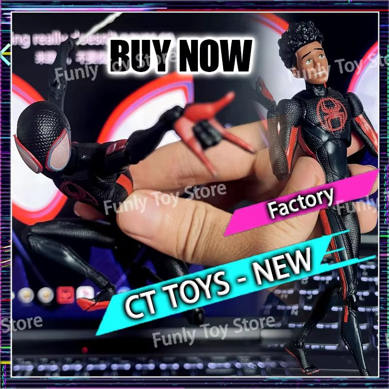 Miles Morales Spider Man Action Figure Across The Spider Verse Collectible Anime Figurine Toy Miles Morales Spider Man Action Figure Across The Spider Verse Collectible Anime Figurine Toy
