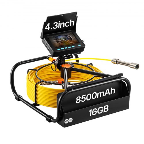 Pipe Drain Inspection Camera With DVR, Waterproof IP68 Sewer Camera, LED Borescope For Plumbing, Ducts, Walls Pipe Drain Inspection Camera With DVR, Waterproof IP68 Sewer Camera, LED Borescope For Plumbing, Ducts, Walls