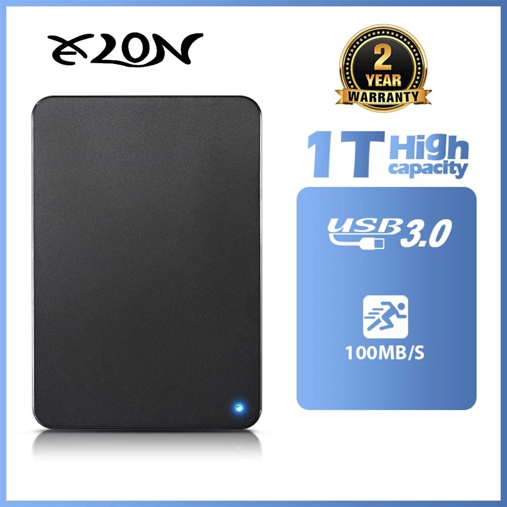 Portable External Hard Drive USB 3.0 High Speed HDD For Laptop PC MacBook PS4 PS5 500gb