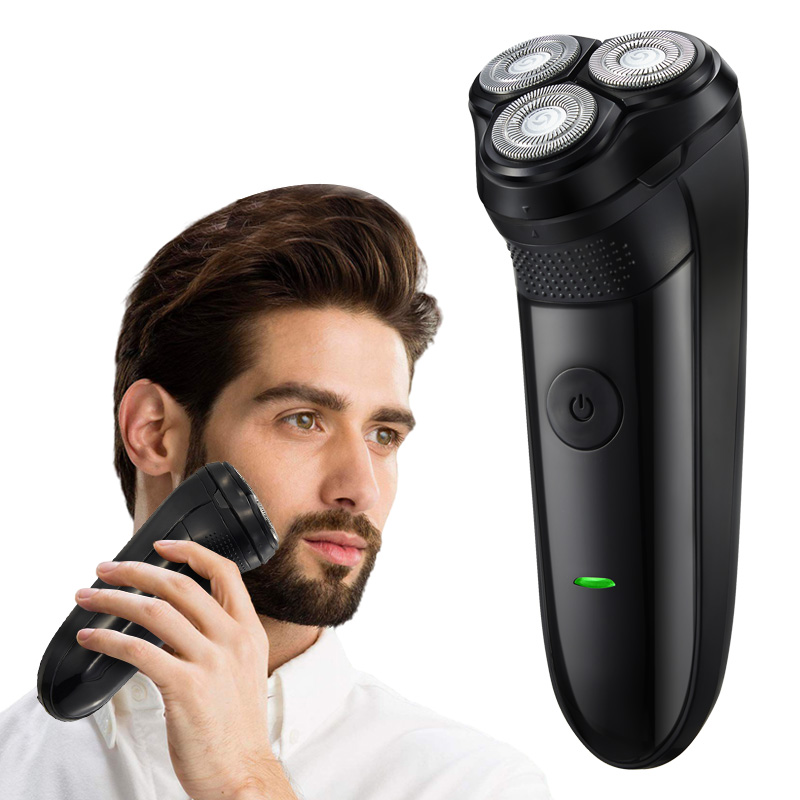 Intelligent Floating Electric Shaver For Men, Rechargeable Mini Portable Shaver, The Perfect Gift Choice black