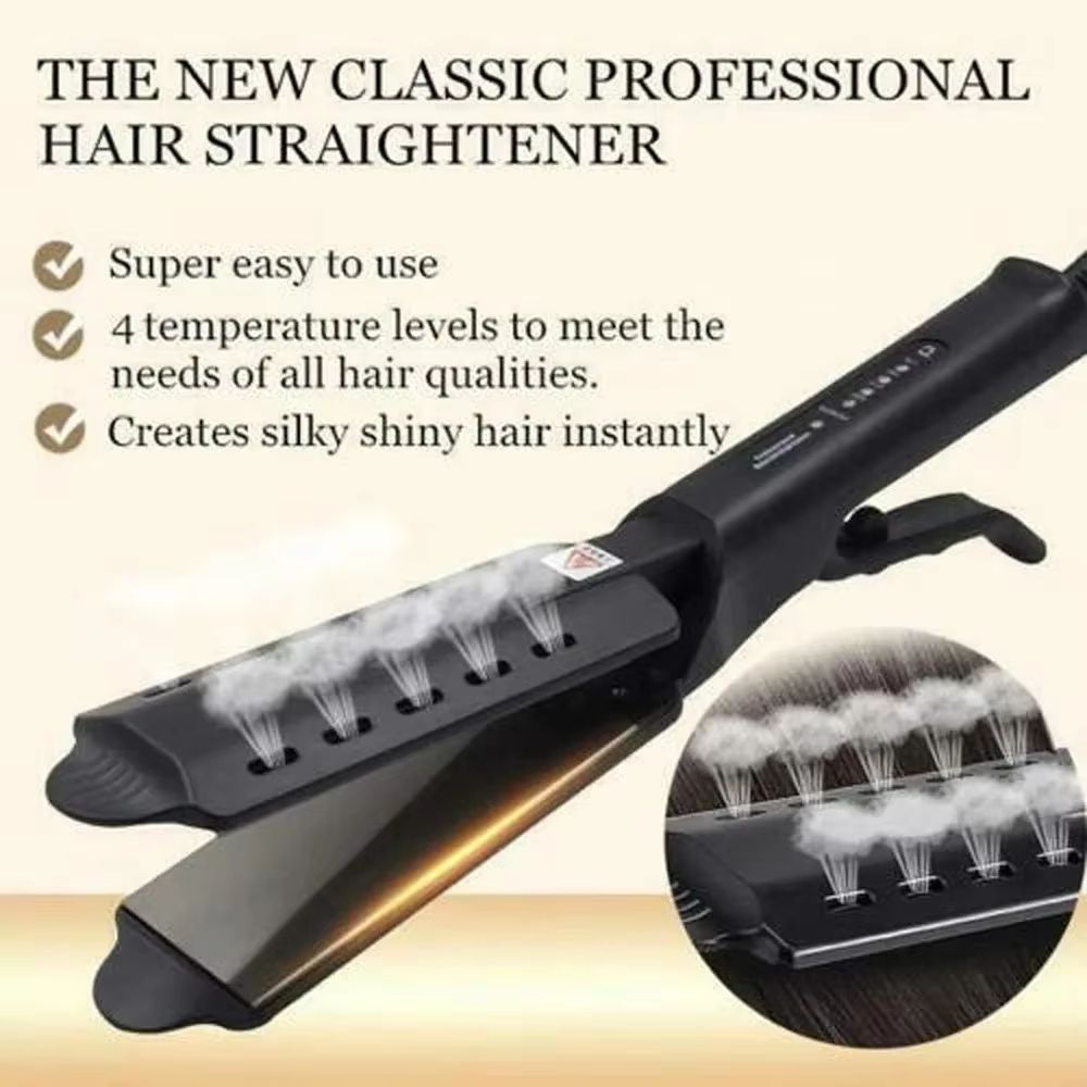 Dual Use Hair Straightener And Curler 4 Gear Portable Hair Styling Tool With Constant Temperature Control Dual Use Hair Straightener And Curler 4 Gear Portable Hair Styling Tool With Constant Temperature Control