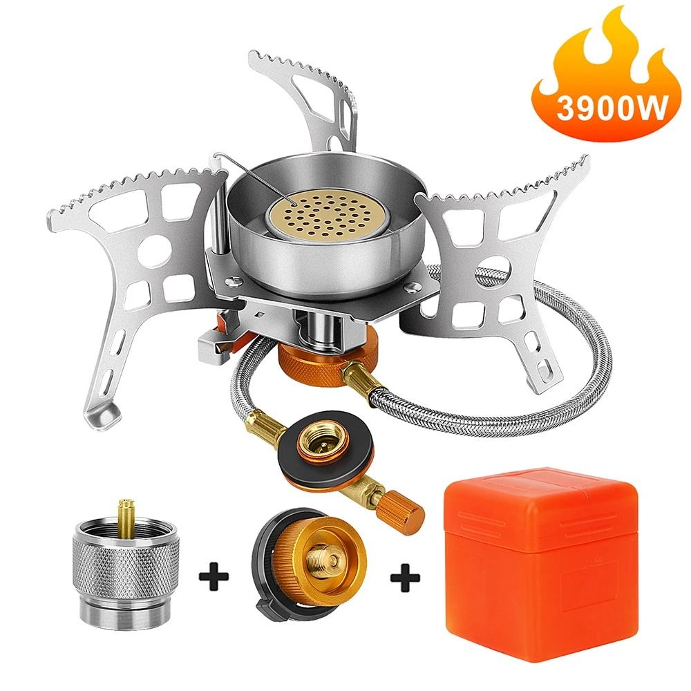 Outdoor 3900W Windproof Foldable Gas Stove Outdoor 3900W Windproof Foldable Gas Stove