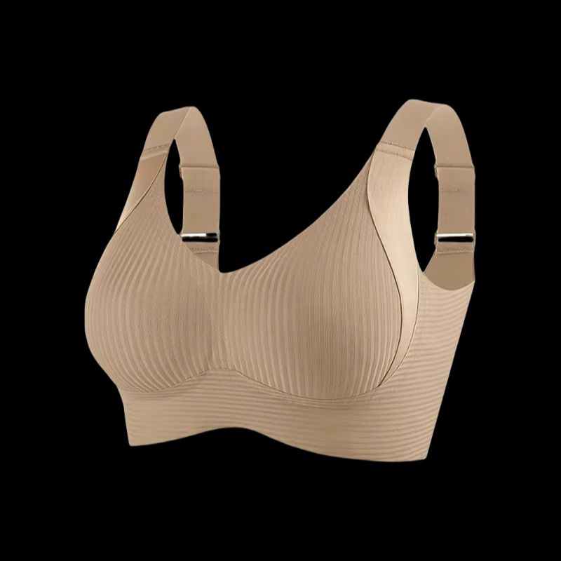 Plus Size Seamless Bra Wireless Comfort Bra With Lift, Wide Straps & Breathable Support For Women 5 s