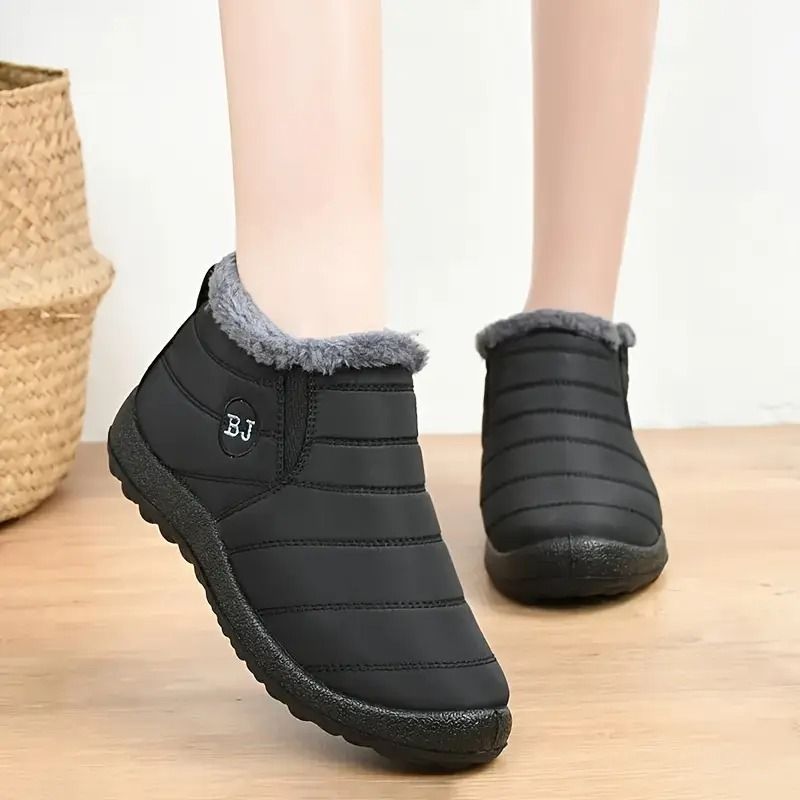 Men's Winter Boots, Outdoor Snow Boots For Men, Hiking Ankle Shoes, Waterproof Men's Fur Shoes, Work Footwear grey 43