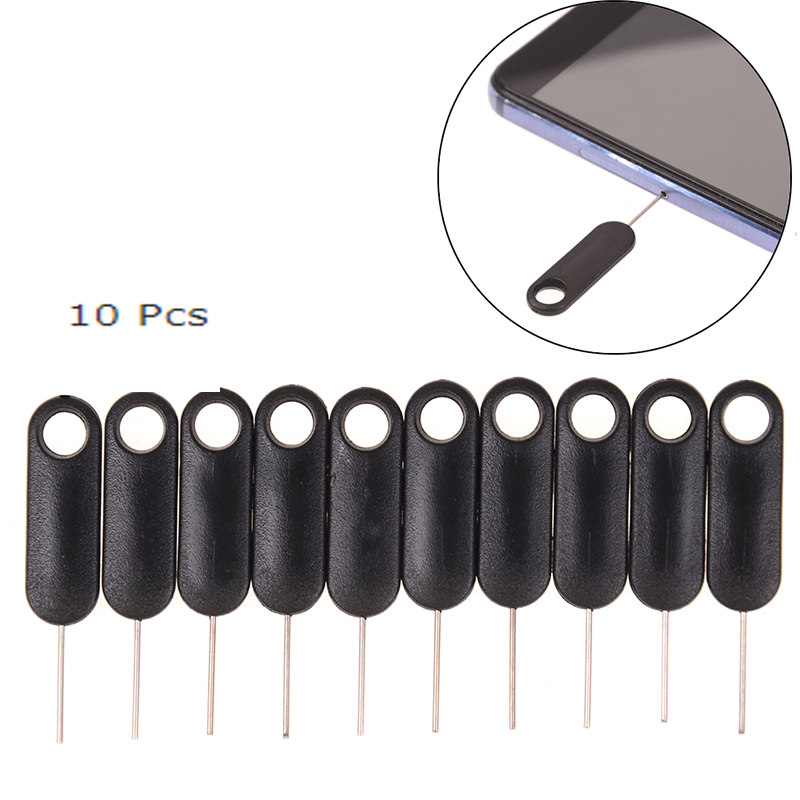 10pcs Universal Sim Card Tray Pin, Sim Card Ejecting Removal Needle Opener, Ejector Tool For Smartphones 10pcs Universal Sim Card Tray Pin, Sim Card Ejecting Removal Needle Opener, Ejector Tool For Smartphones
