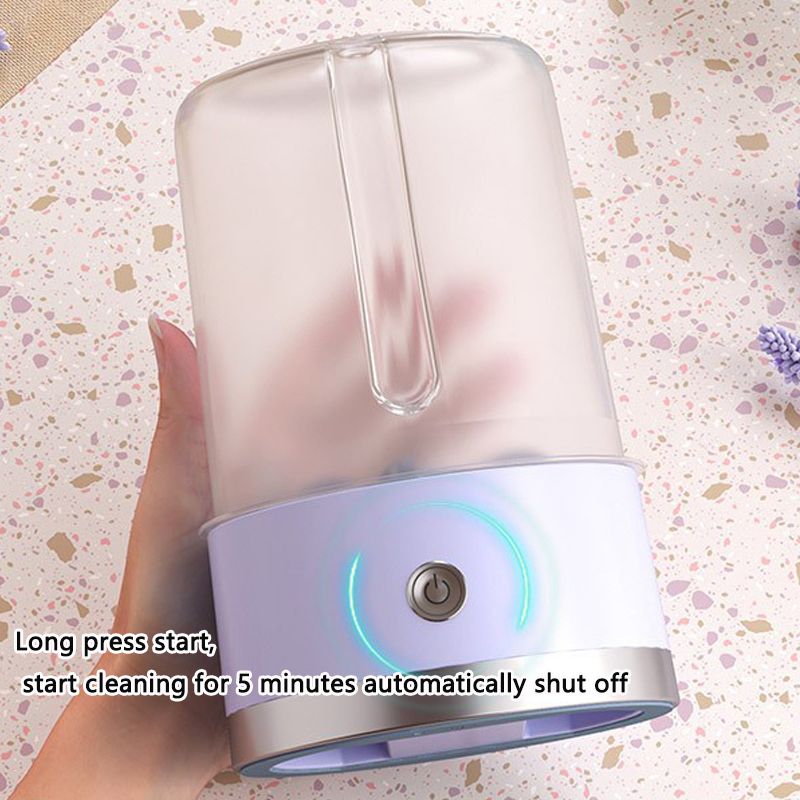 USB Portable Automatic Washing Machine, Small Washer For Underwear Socks, No Plug In Or Assemble purple