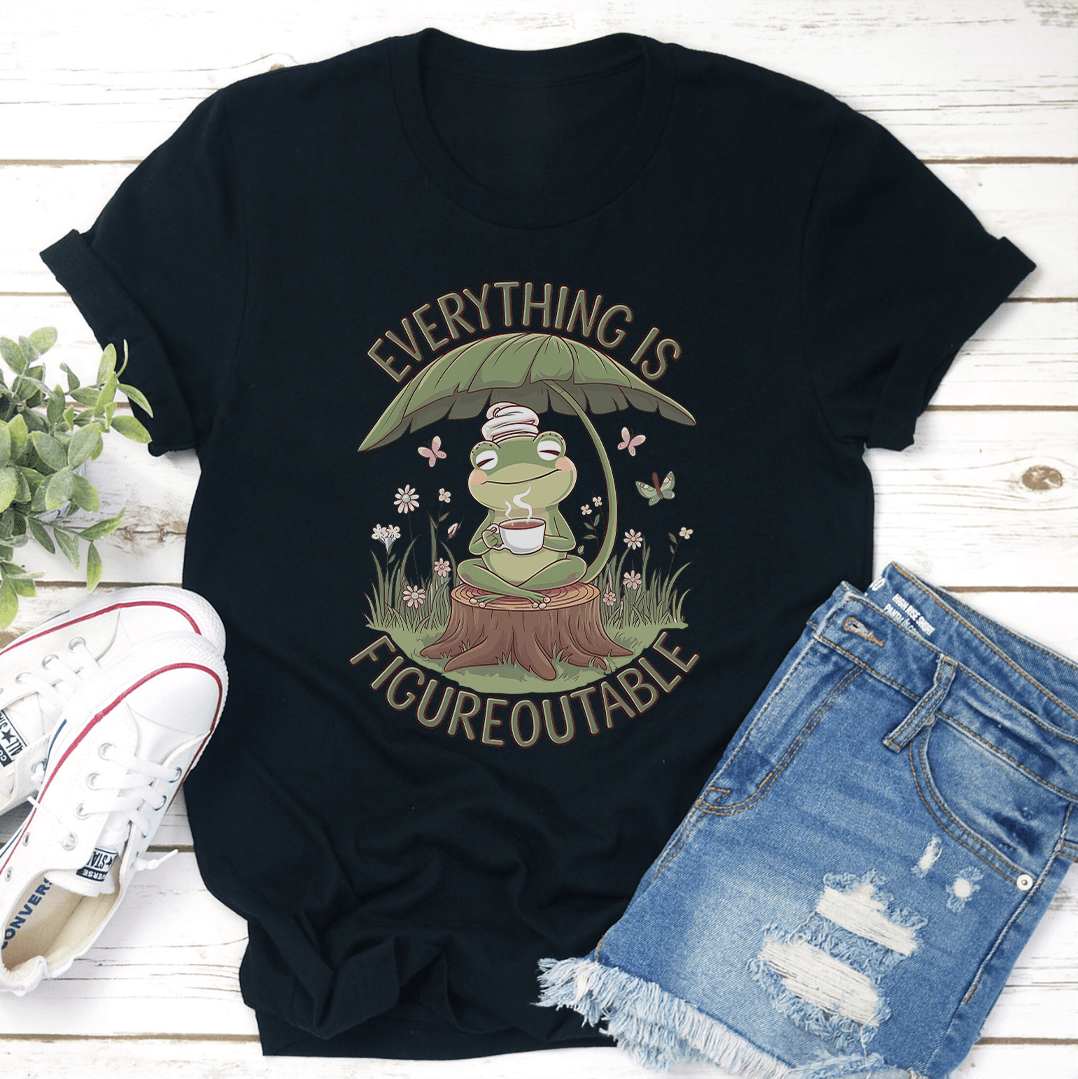 Everything Is Figureoutable Tee 2XL Athletic Heather