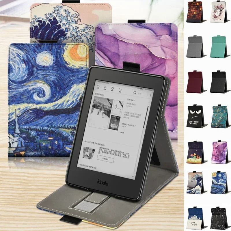 Smart Auto Wake Sleep PU Leather Case For Kindle Paperwhite 6 To 12 Generations kindle 8th Sy69jl s