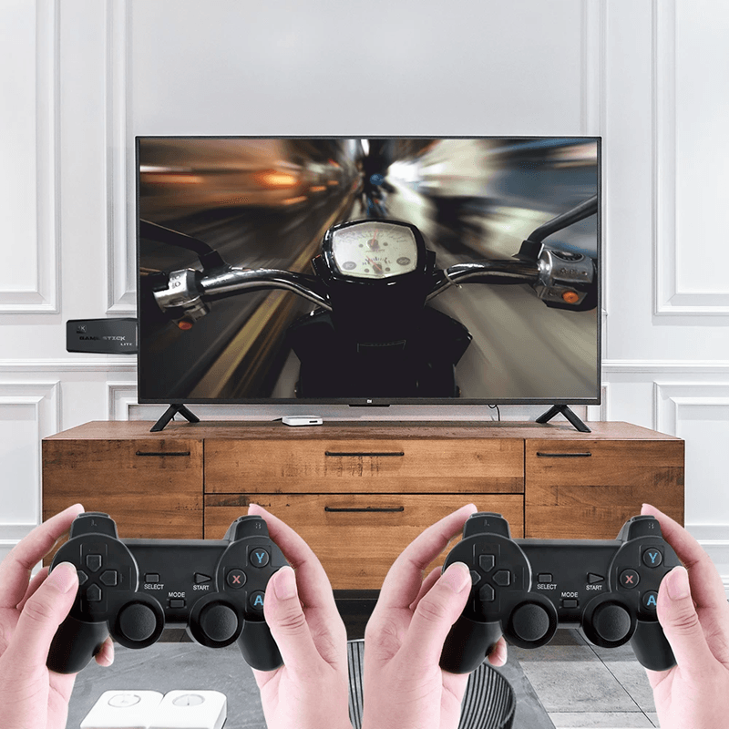 Retro Video Game Console Stick With 2.4G Wireless Controllers And 20000 Games 3500 Games 32g