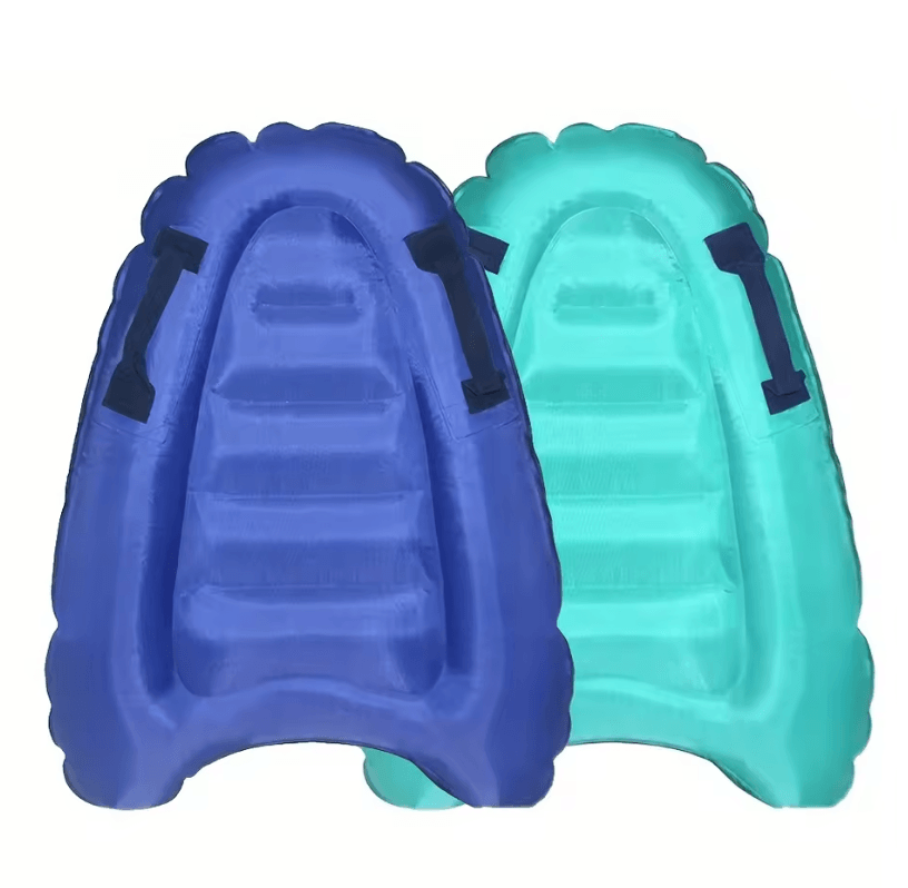 Durable Oxford Cloth Inflatable Floating Surfboard Lounge blue