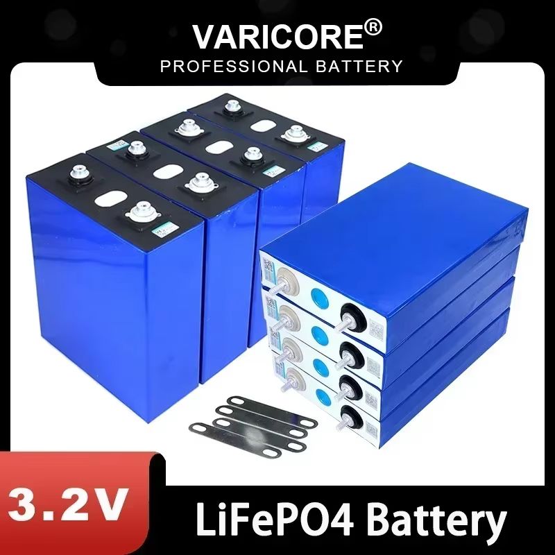 4PCS LiFePO4 Rechargeable Battery Pack 3.2V 280Ah360Ah Deep Cycle Power Cells For Solar, RV, Golf Cart & Electric Veh 55ah Stud 4pcs