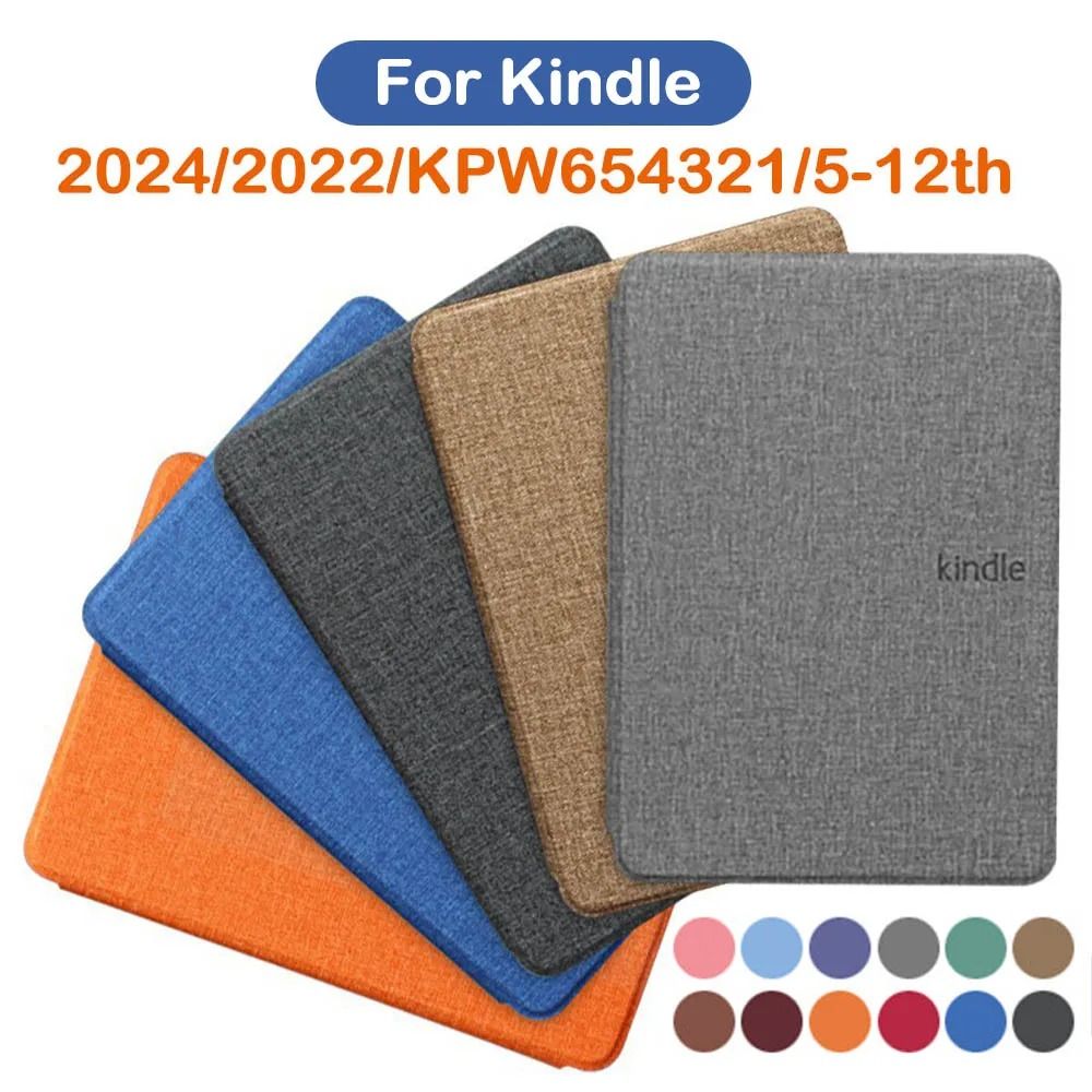 Case For Kindle Paperwhite 2024 2022 2021 Magnetic Pouch Cover Shell For Multiple Generations m2l3ek 2021 6.8inch light Blue