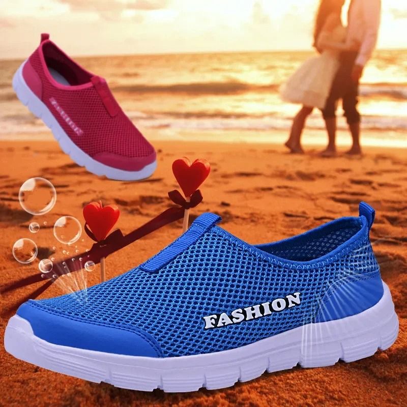 Breathable Mesh Casual Men Shoes Lightweight Summer Sneakers light Grey 11