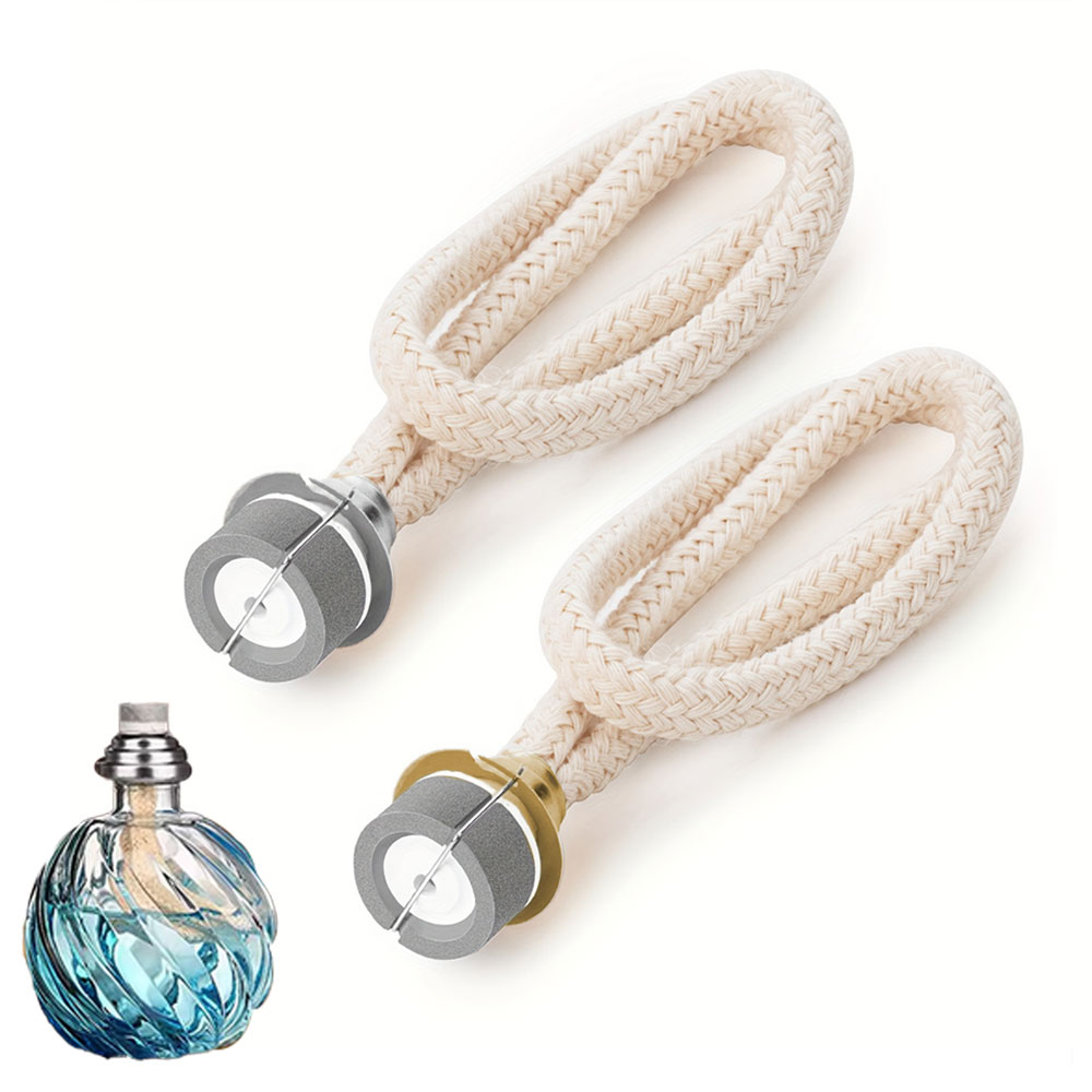 Durable Replacement Oil Lamp Wick, DIY Catalytic Burner Accessories, Aromatherapy Diffuser Fuse golden S