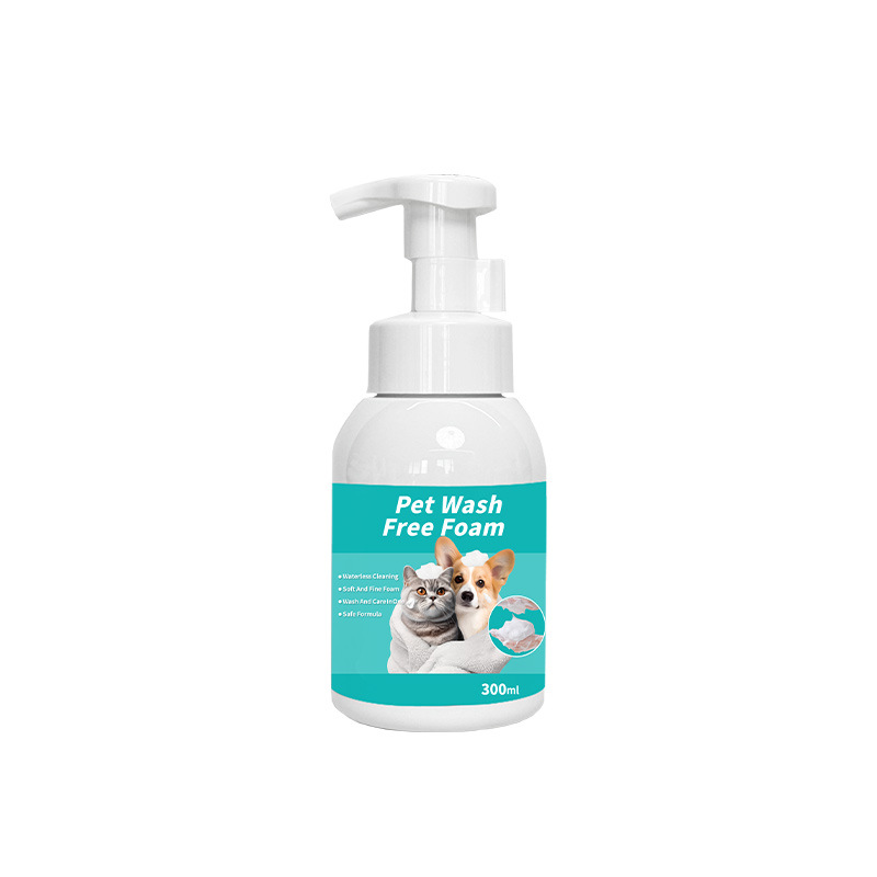 300ml Waterless Pet Shampoo Foam For Dogs Cats, Dry Bath No Rinse Cleaner, Deodorizing Odor Removal Formula 300ml Waterless Pet Shampoo Foam For Dogs Cats, Dry Bath No Rinse Cleaner, Deodorizing Odor Removal Formula