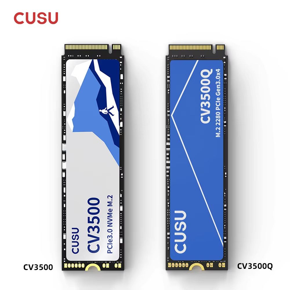 CUSU M.2 NVMe SSD 256GB 512GB 1TB 2TB PCIe 3.0x4 Solid State Drive For Laptops & Desktops cv3500q 512gb