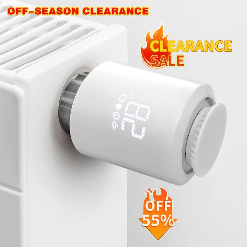 Tuya Smart ZigBee 3.0 Thermostatic Radiator Valve TRV Temperature Controller With Alexa & Google Home Support me167 4pcs