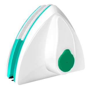 Magnetic Glass Window Cleaning Tool Water Discharge Double Layer Wiper, Professional Household Special Window Cleaner orange 20 30mm