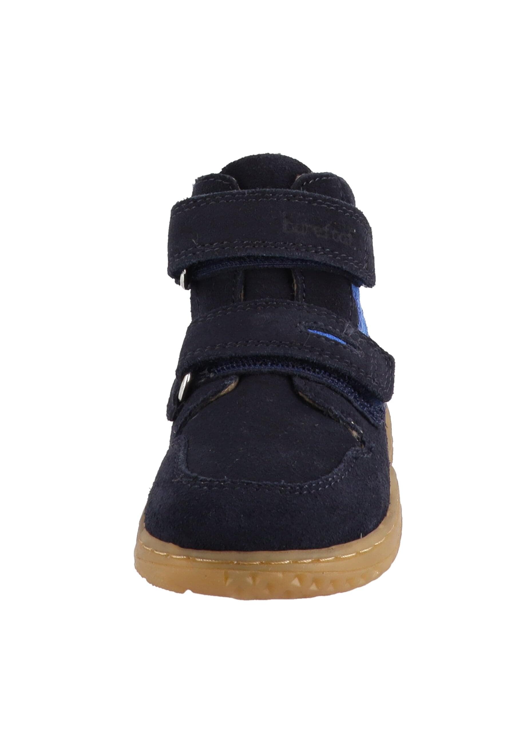 Stiefel LURCHI "Lurchi Samu Barefoot", Damen, Gr. 22, navy, Leder, Schuhe Stiefel