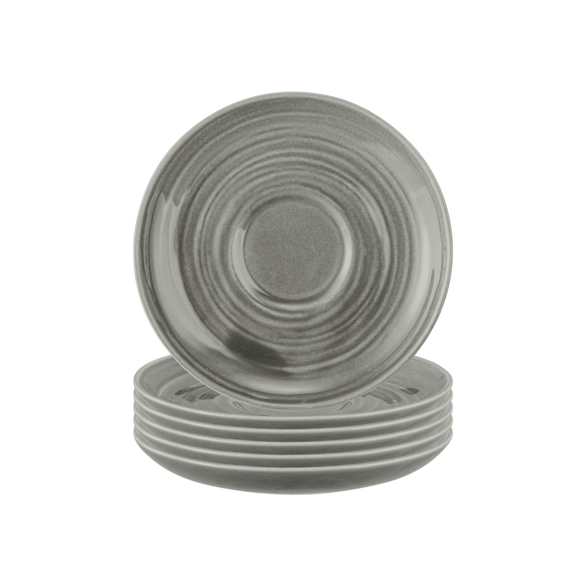 Seltmann Weiden Terra Teeuntertasse ø 13,5 cm 6er Set - Perlgrau Image