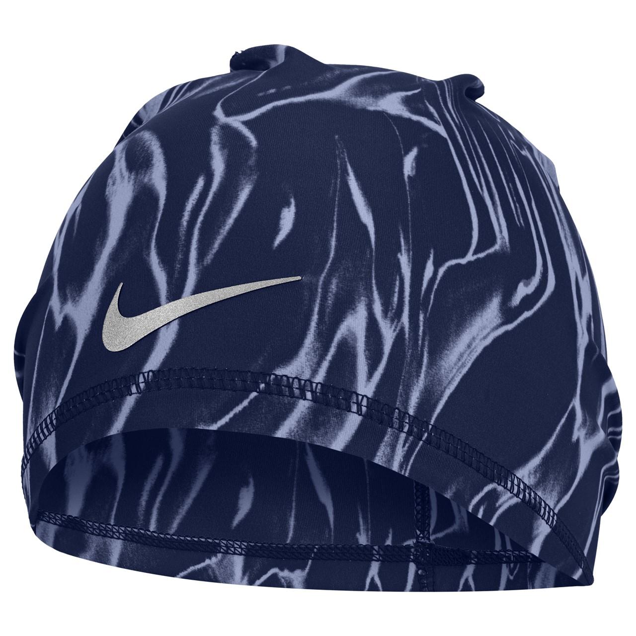 Nike U Peak Marble Dri-FIT Uncuffed Mütze (Blau)