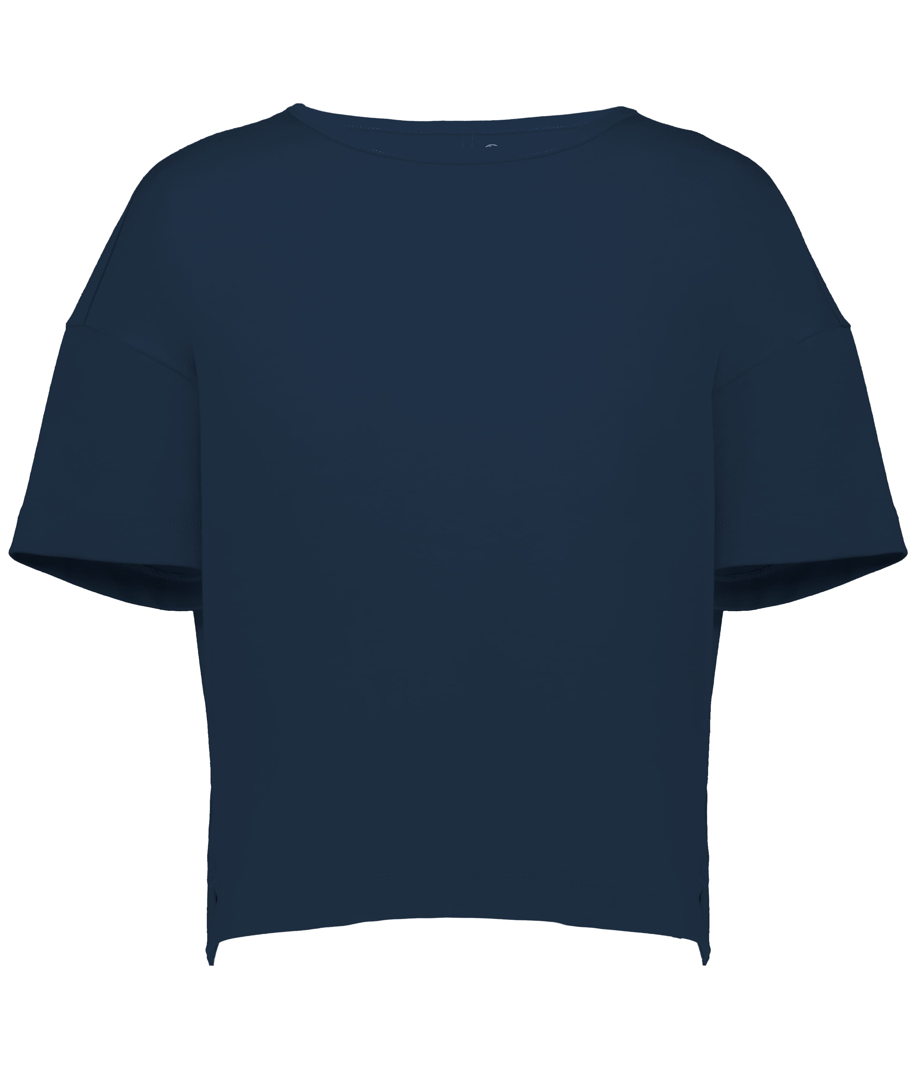 Holloway 223491 GIRLS EFFORTLESS Top in Navy Blue size Large | Polyester Blend