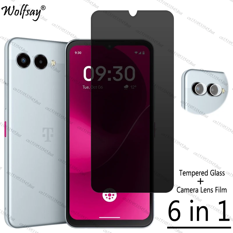 Privacy Screen Protector For T-Mobile T Phone 3 Anti-Spy Glass For T-Mobile T Phone 3 Camera Glass For T-Mobile T Phone 3 Glass